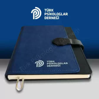 Tpd Logolu Mavi-Siyah Ajanda resim1