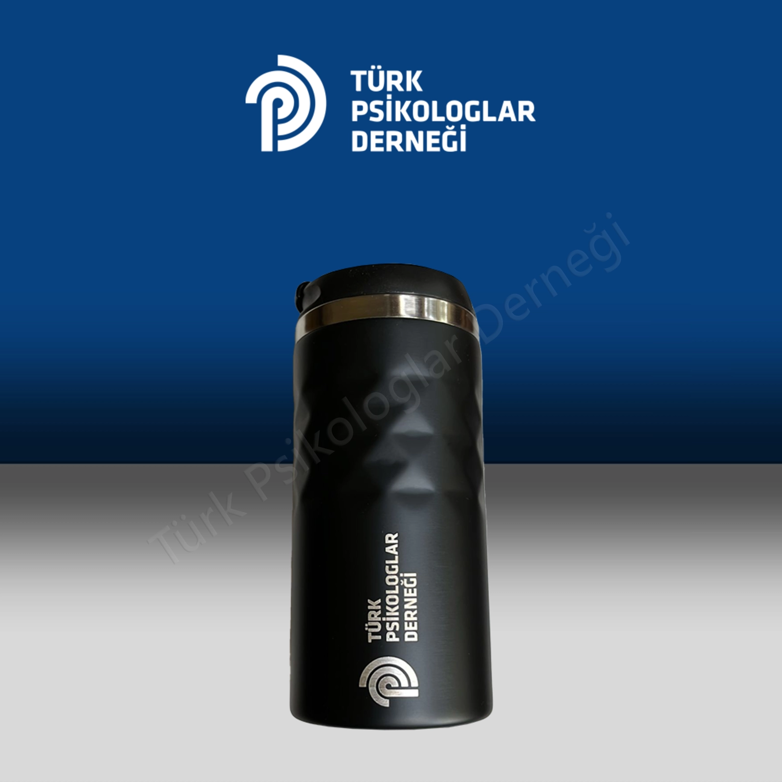 Tpd Siyah Alüminyum Termos Prizmatik Dokulu