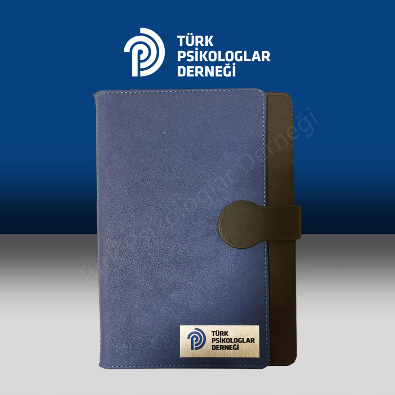 Tpd Logolu Mavi-Siyah Ajanda