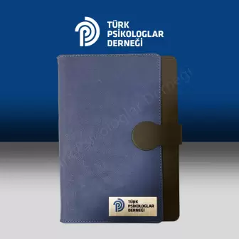 Tpd Logolu Mavi-Siyah Ajanda resim1