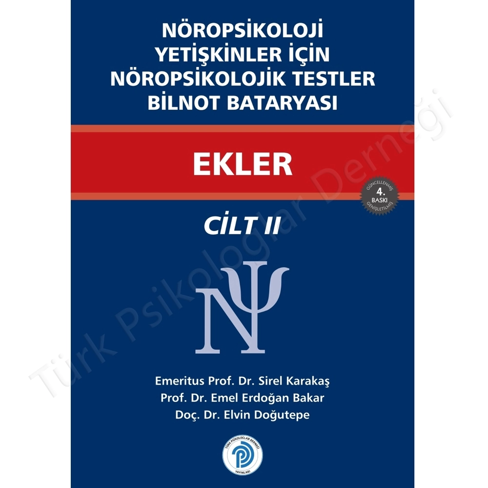 Nöropsikoloji Yetişkinler İçin Nöropsikolojik Test