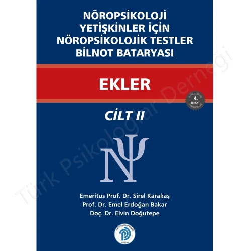 Nöropsikoloji Yetişkinler İçin Nöropsikolojik Test
